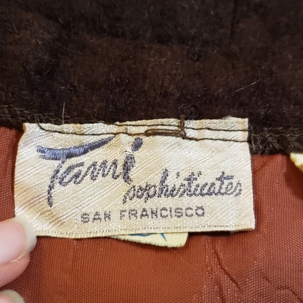 Tami Sophisticates San Francisco Vintage Wool Skirt